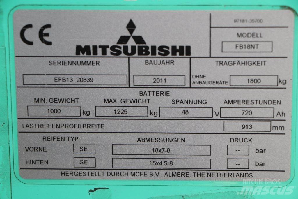 Mitsubishi FB18NT 電動堆高機