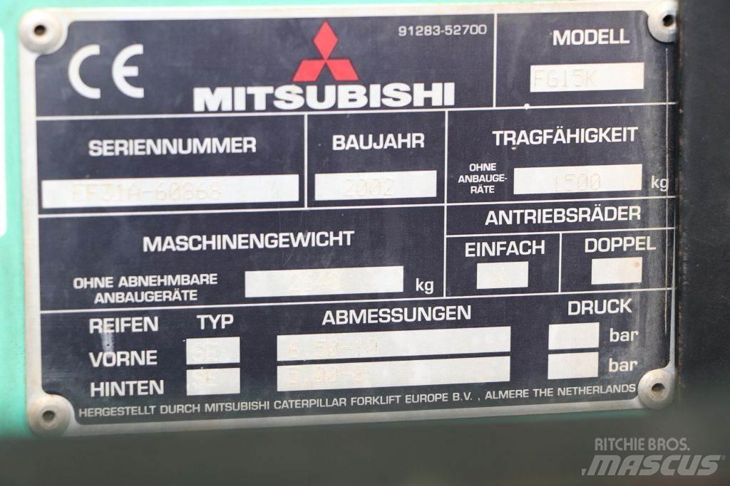 Mitsubishi FG15K 液化石油氣LPG卡車