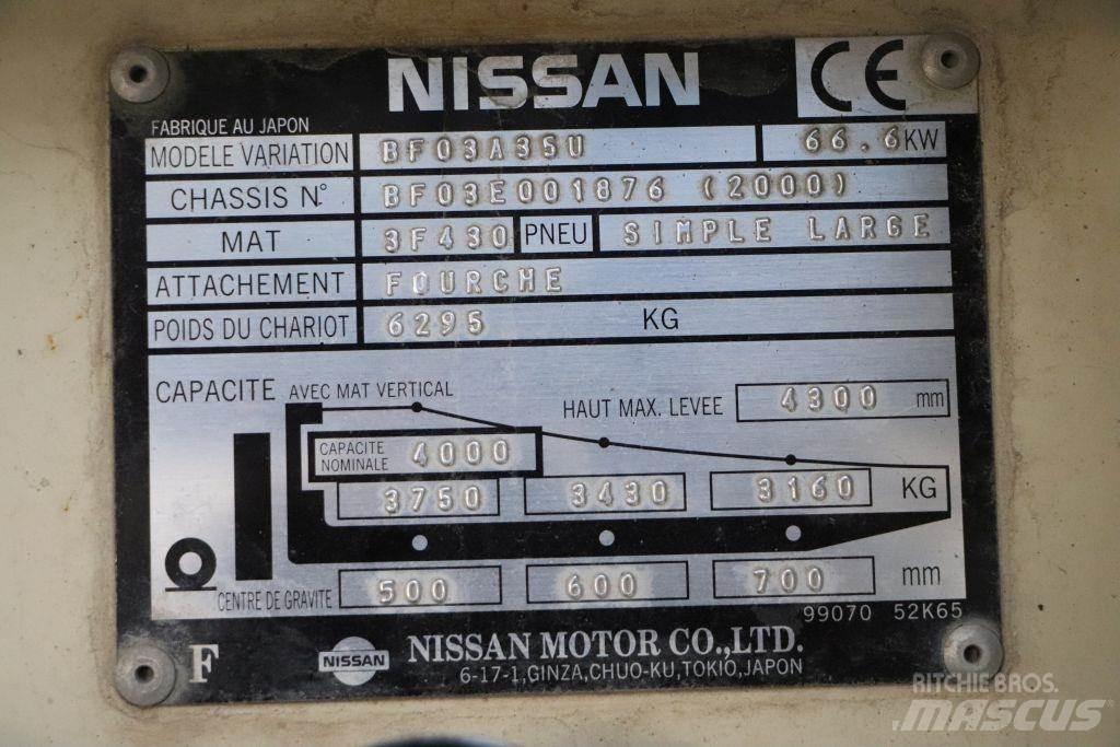Nissan BF03A35U 液化石油氣LPG卡車