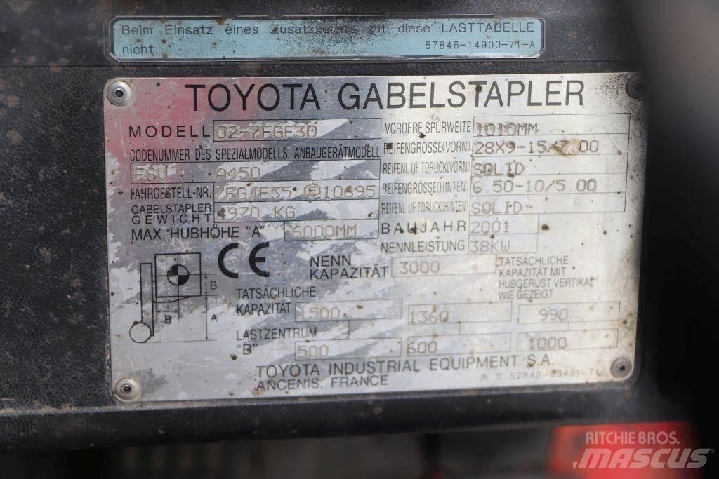 Toyota 02-7FGF30 液化石油氣LPG卡車