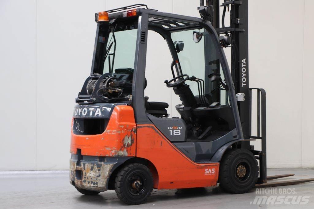 Toyota 02-8FGF18 液化石油氣LPG卡車