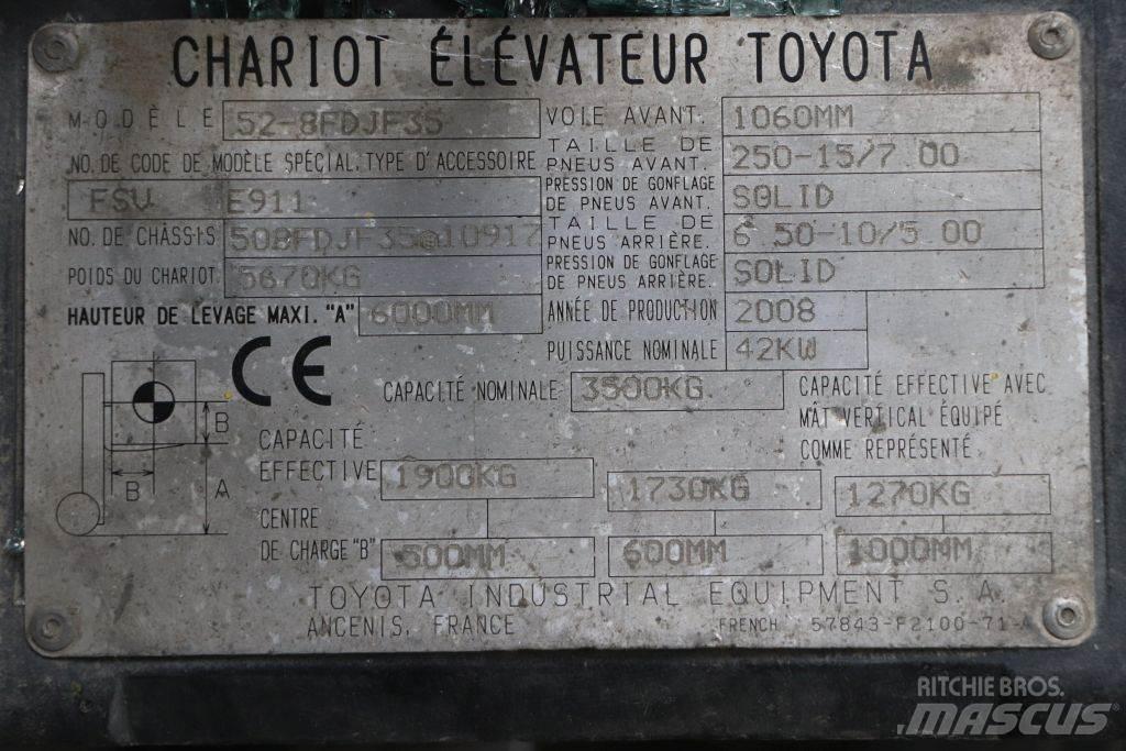 Toyota 52-8FDJF35 柴油卡車