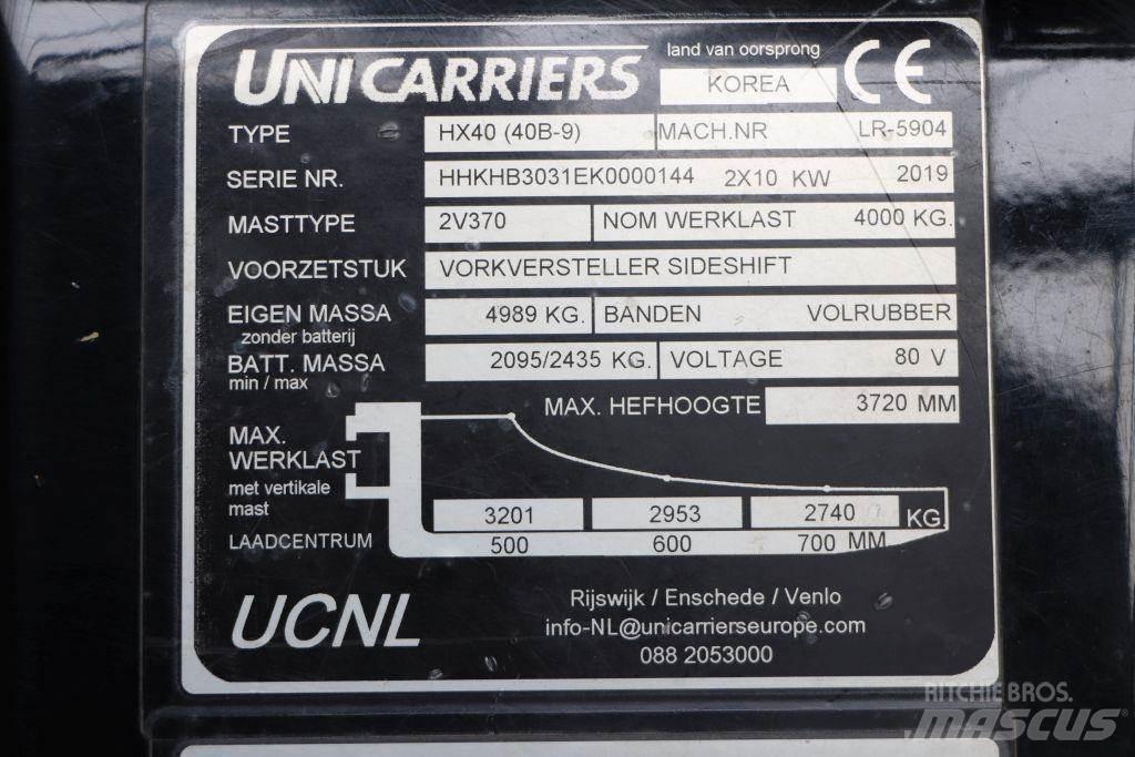 UniCarriers 40B-9 電動堆高機