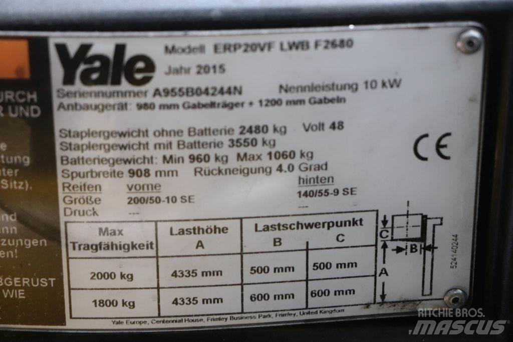 Yale ERP20VF 電動堆高機