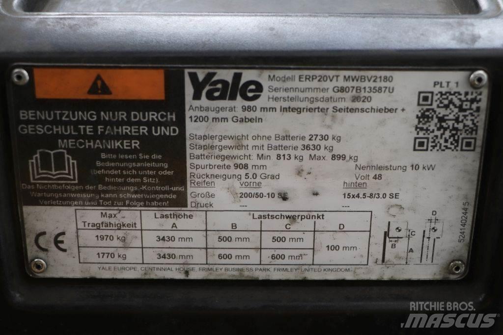 Yale ERP20VT 電動堆高機