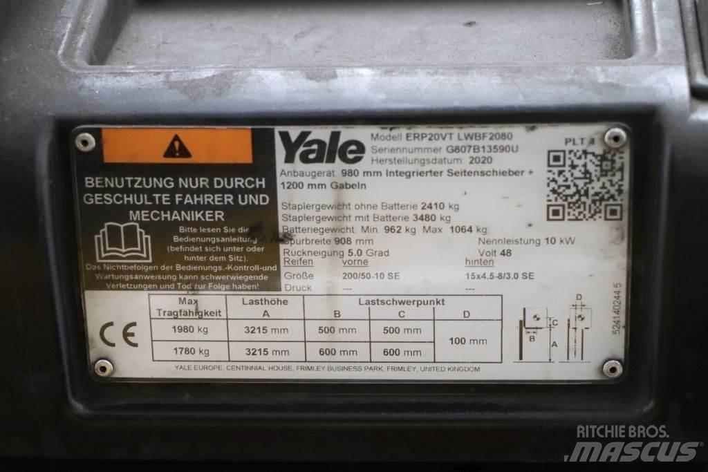 Yale ERP20VT 電動堆高機
