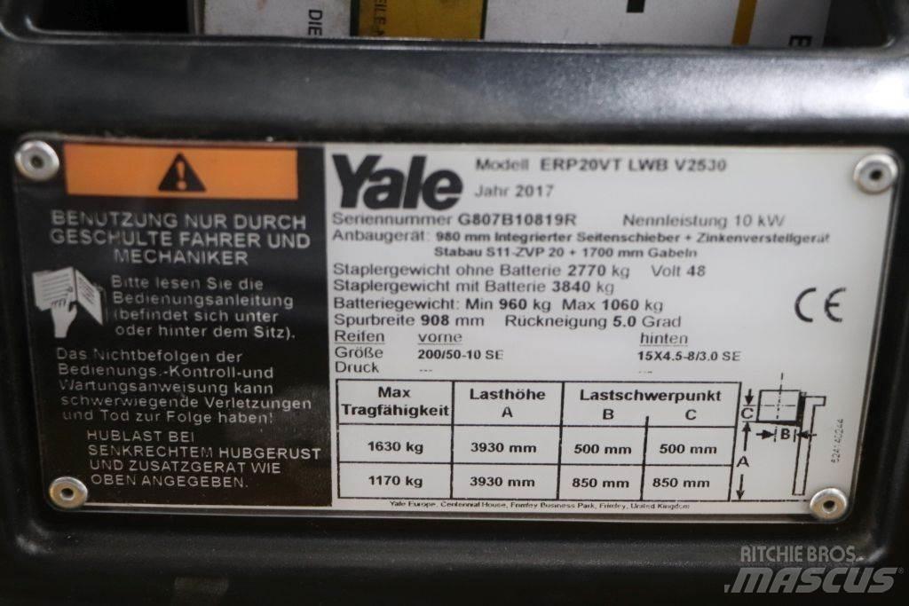 Yale ERP20VT 電動堆高機