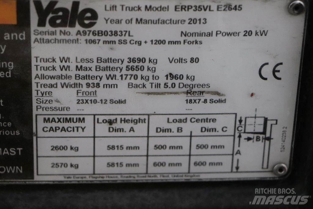 Yale ERP35VL 電動堆高機