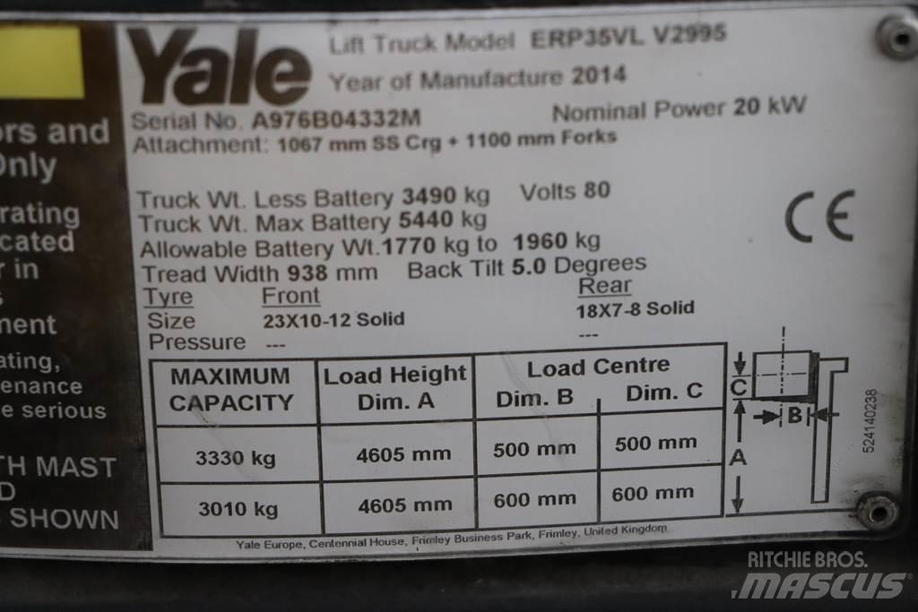 Yale ERP35VL 電動堆高機