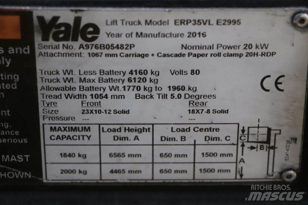 Yale ERP35VL 電動堆高機