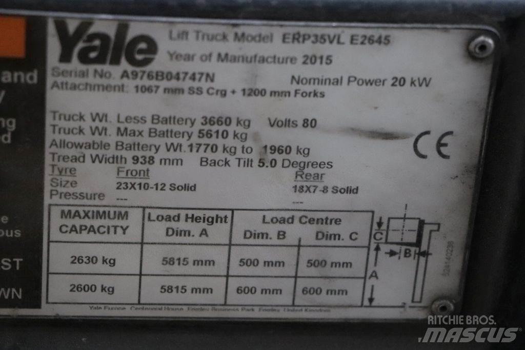 Yale ERP35VL 電動堆高機