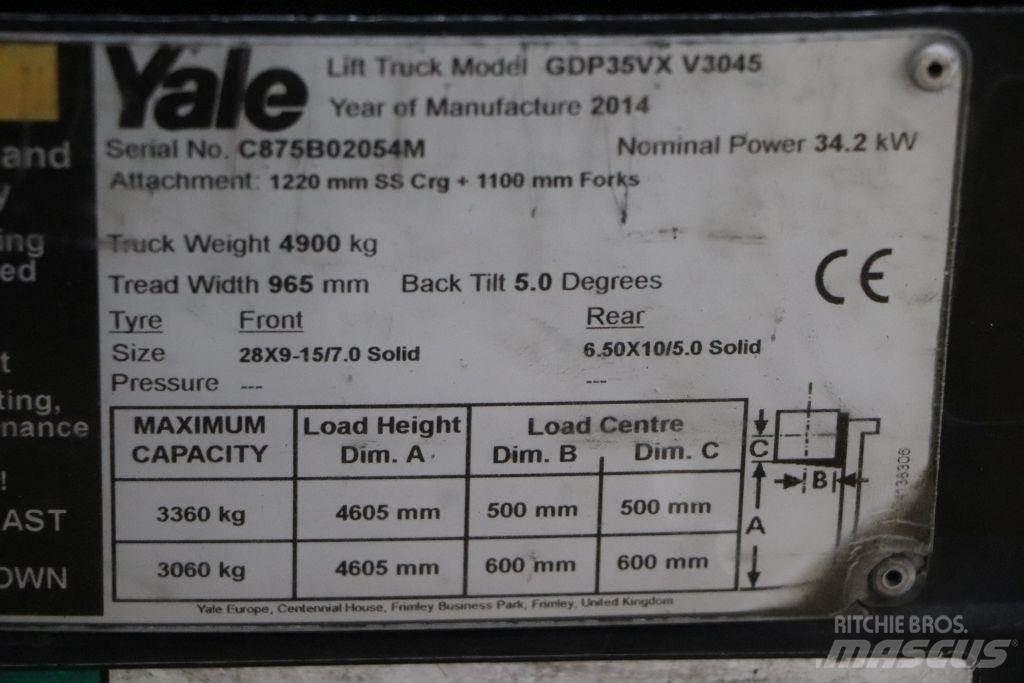 Yale GDP35VX 柴油卡車