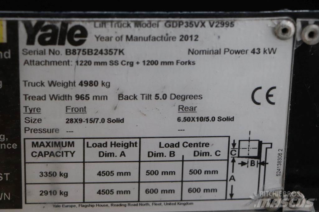 Yale GDP35VX 柴油卡車
