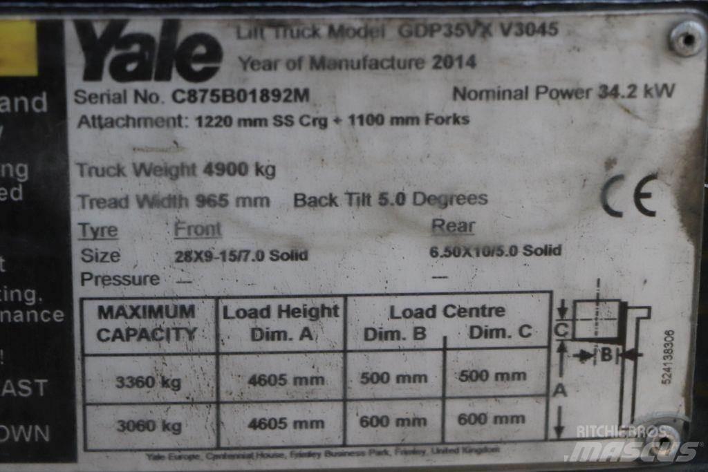 Yale GDP35VX 柴油卡車