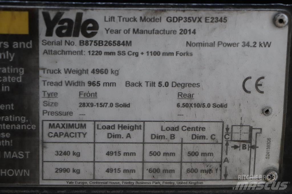 Yale GDP35VX 柴油卡車