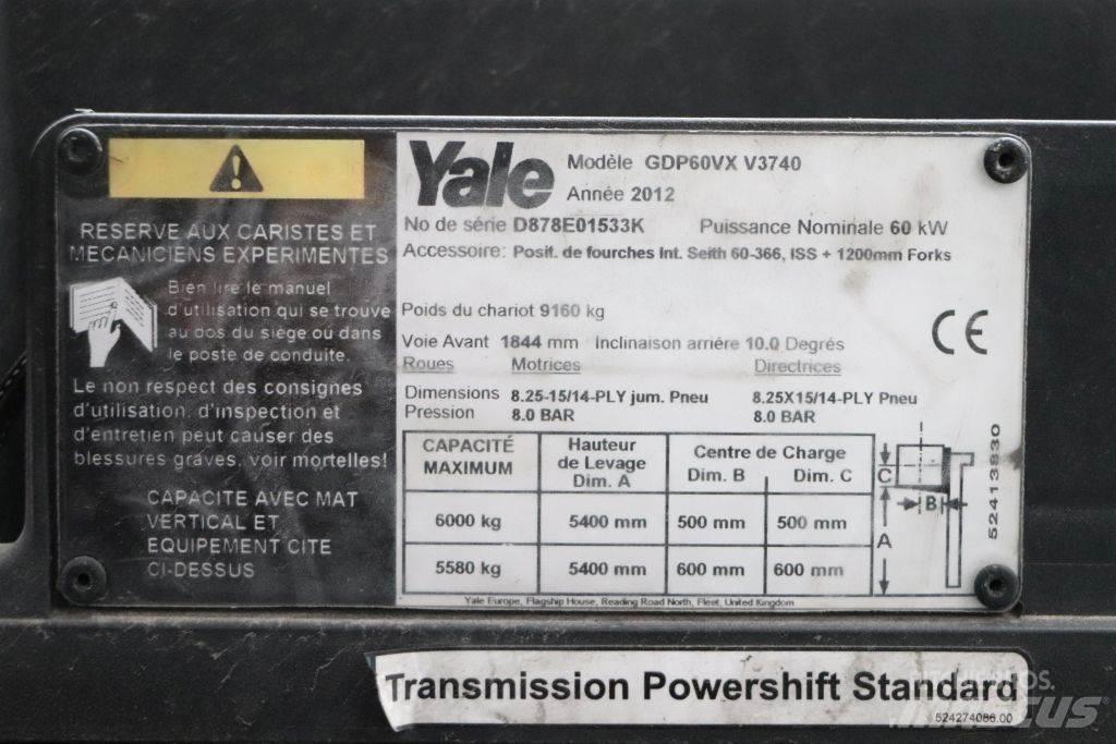 Yale GDP60VX 柴油卡車