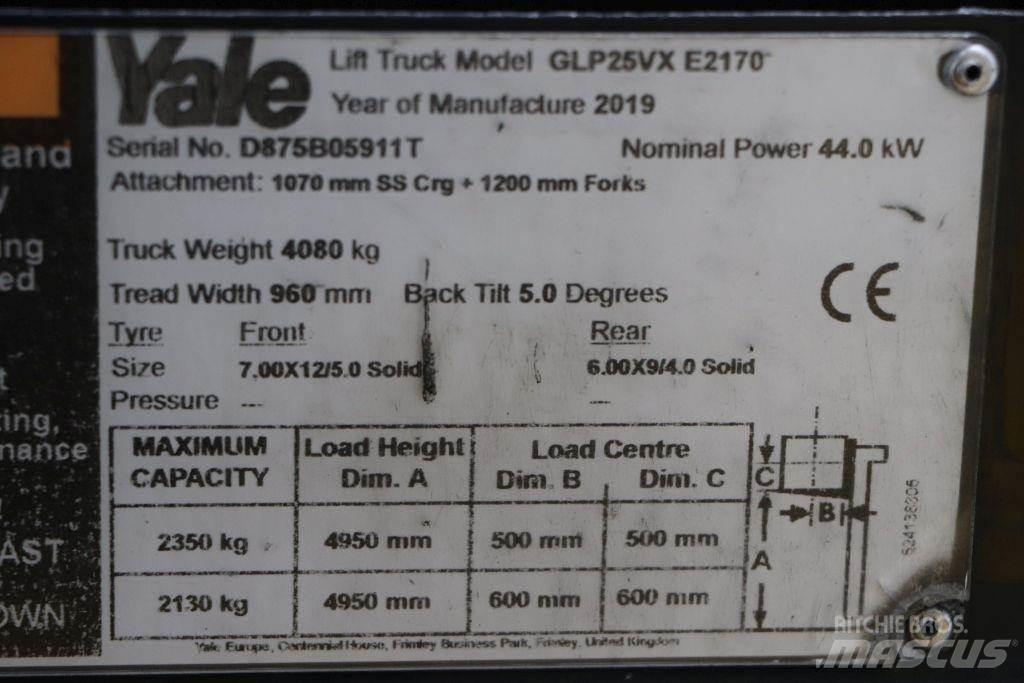 Yale GLP25VX 液化石油氣LPG卡車