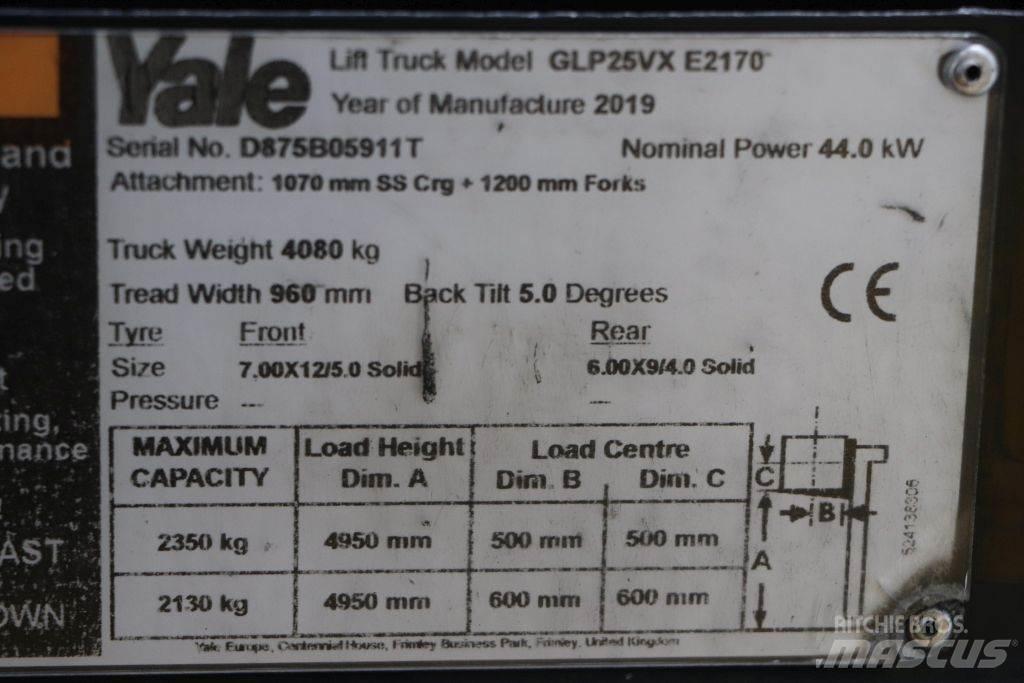 Yale GLP25VX 液化石油氣LPG卡車