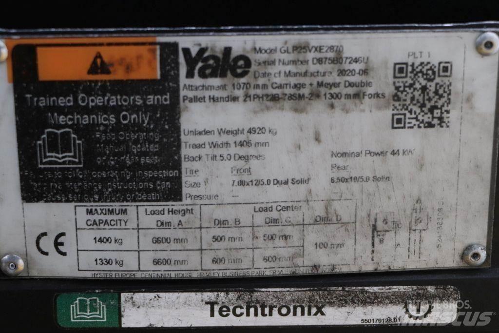 Yale GLP25VX 液化石油氣LPG卡車