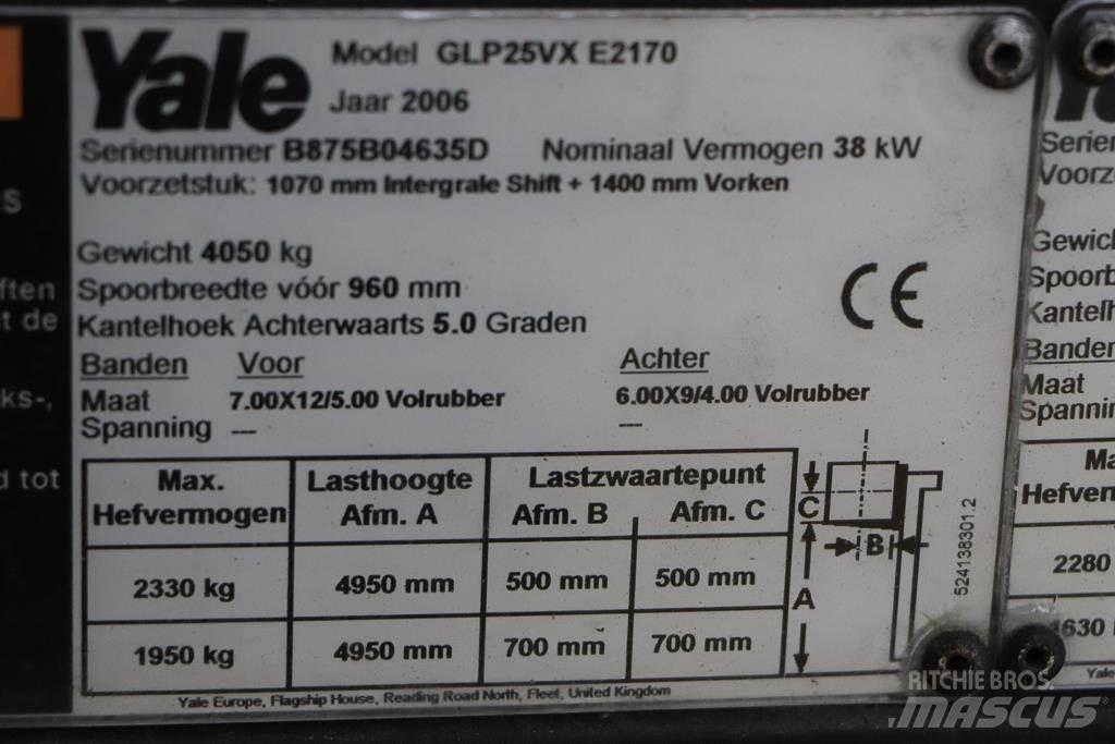 Yale GLP25VX 液化石油氣LPG卡車