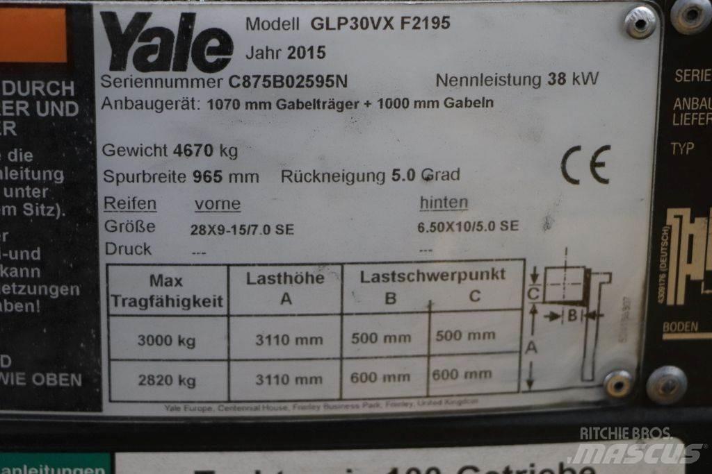 Yale GLP30VX 液化石油氣LPG卡車