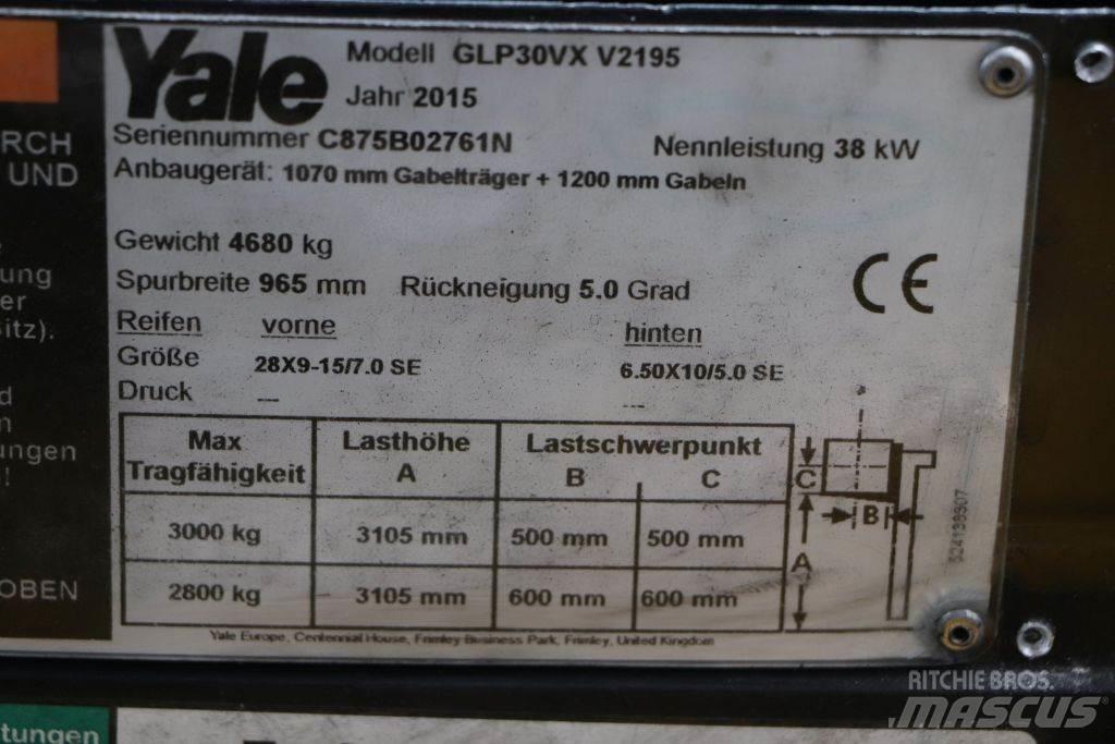 Yale GLP30VX 液化石油氣LPG卡車