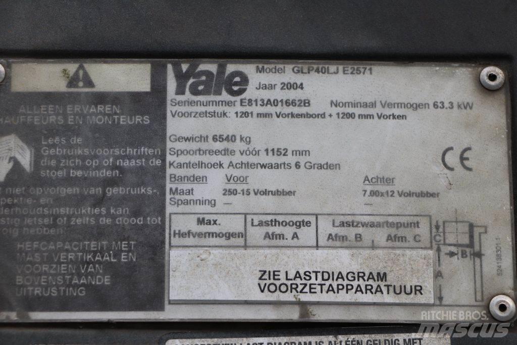 Yale GLP40LJ 液化石油氣LPG卡車