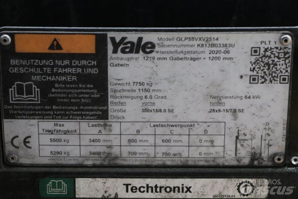Yale GLP55VX 液化石油氣LPG卡車