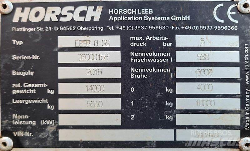 Horsch 8 GS 牽引式噴霧機