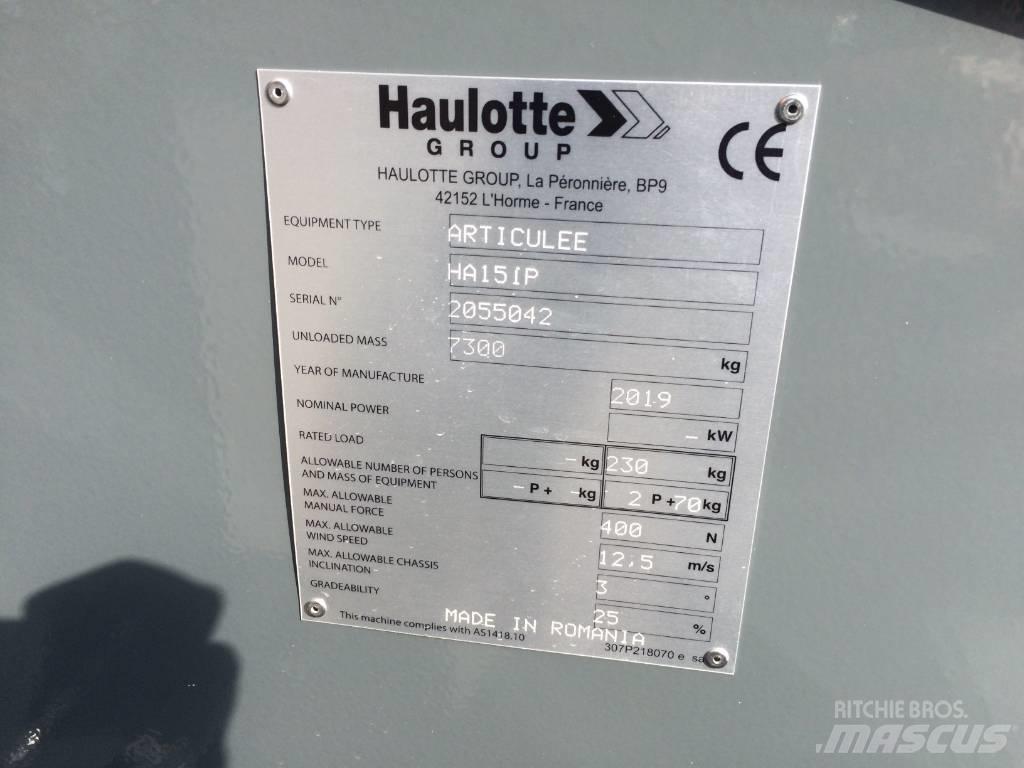 Haulotte HA 15 IP 曲臂高空作業車