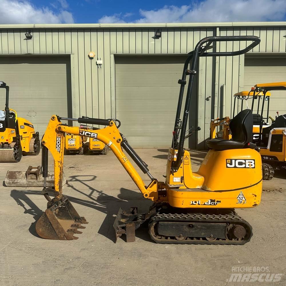 JCB 8008 CTS 小型挖土機/掘鑿機<7t(小型挖掘機)