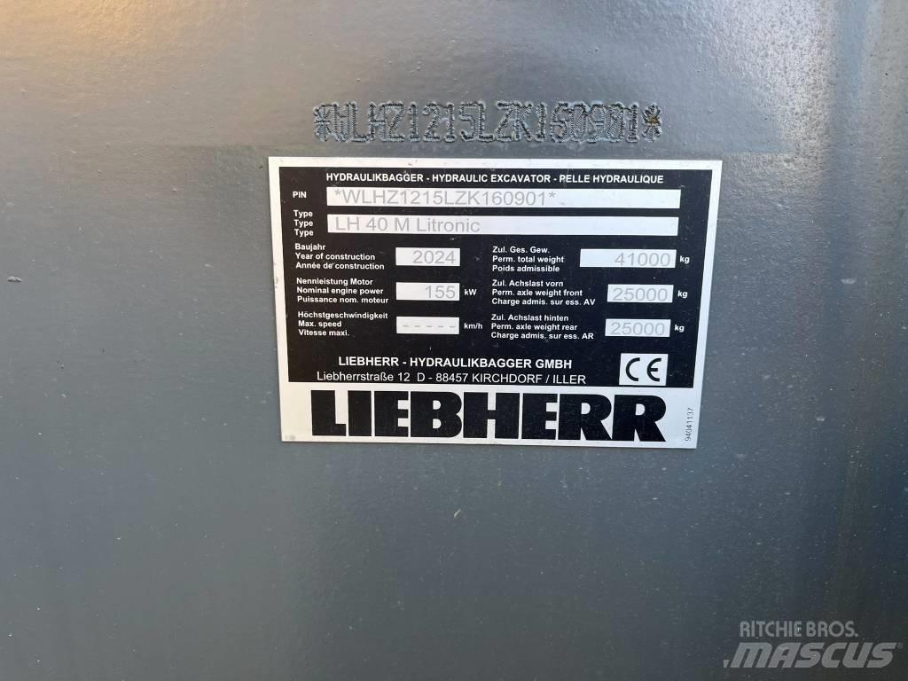 Liebherr LH 40 廢棄物/工業用操作車
