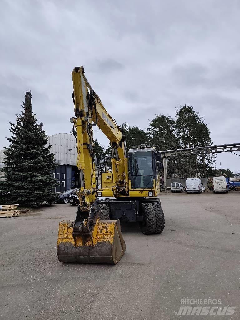 Komatsu PW 160-7E0 旋轉式挖土機/掘鑿機/挖掘機