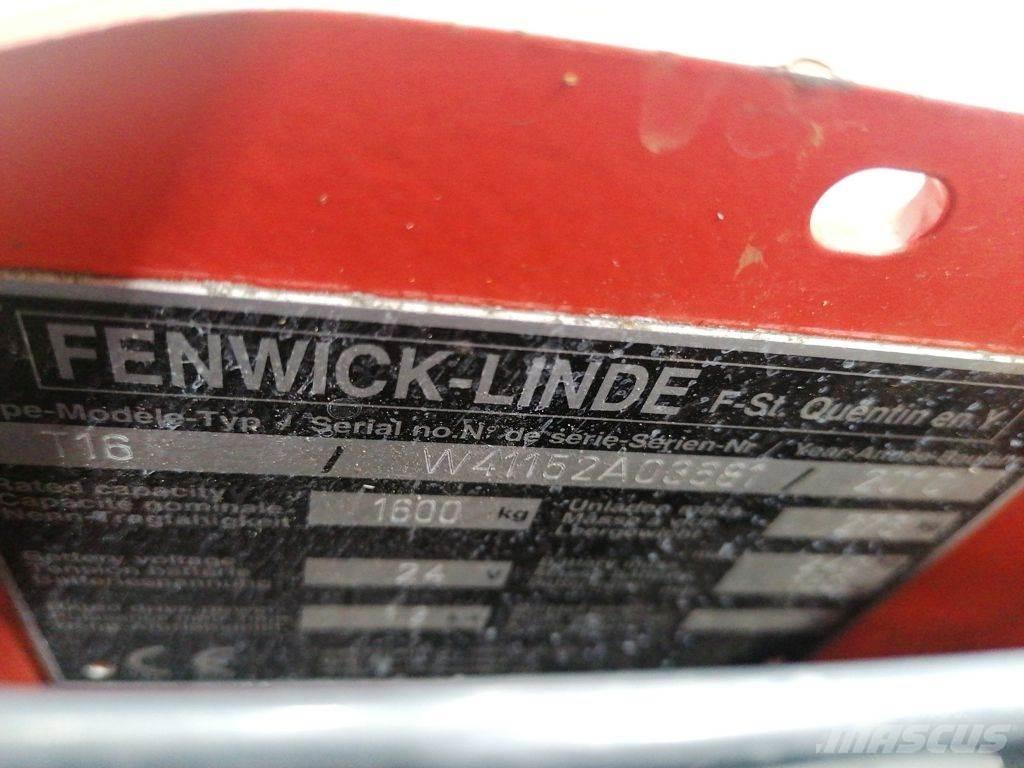 Linde T16 低架升降機