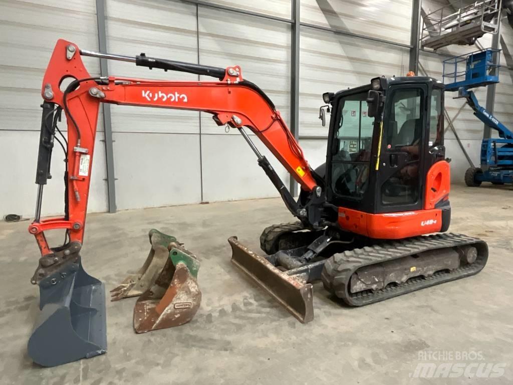 Kubota U 48-4 小型挖土機/掘鑿機<7t(小型挖掘機)