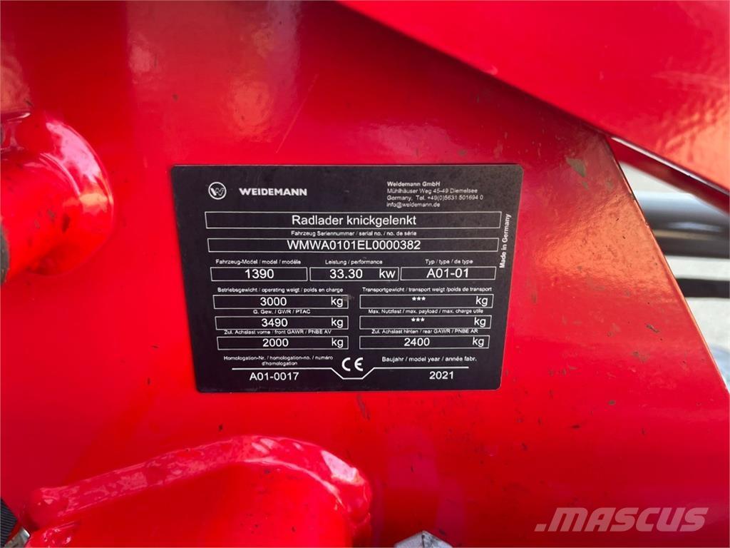 Weidemann 1390 其他農業機械