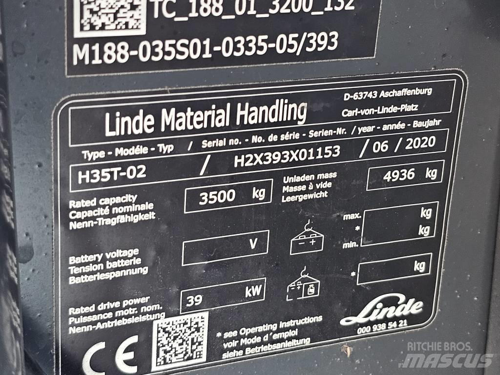 Linde H35T-02 液化石油氣LPG卡車