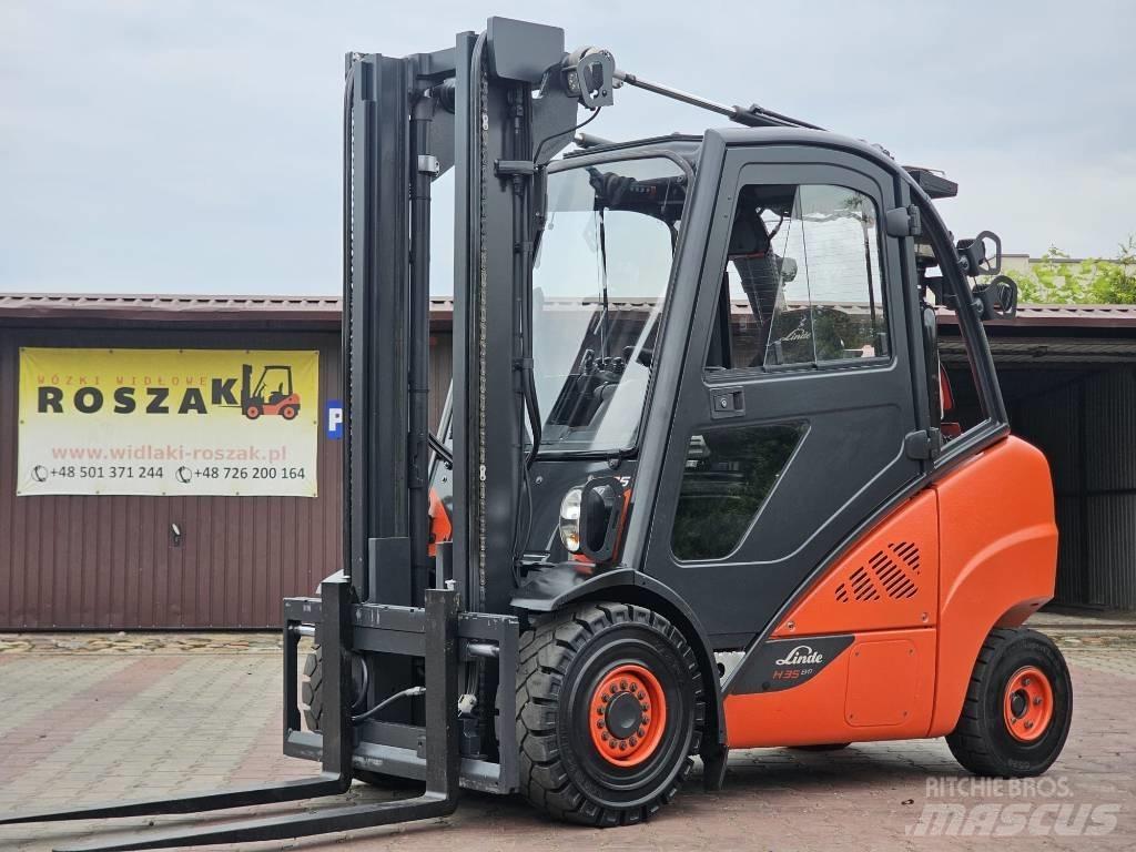 Linde H35T-02 液化石油氣LPG卡車