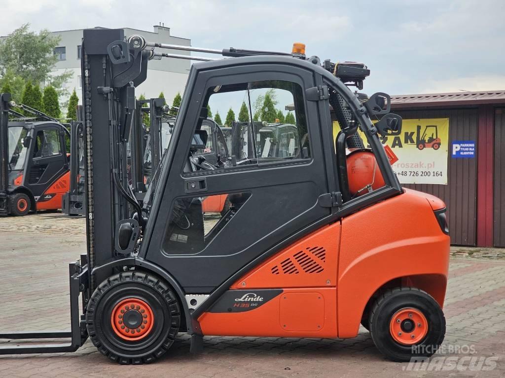 Linde H35T-02 液化石油氣LPG卡車