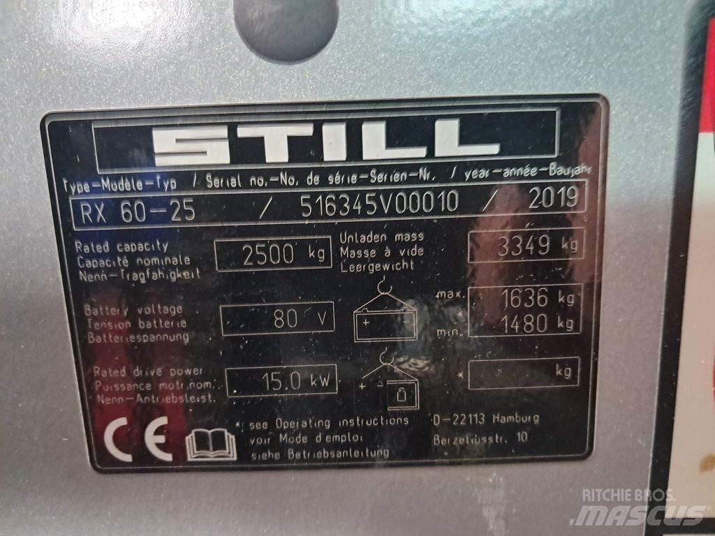 Still RX60-25 電動堆高機