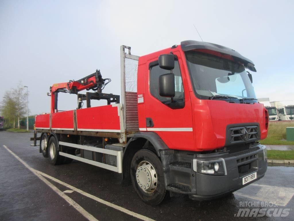 Renault D24 320 起重機卡車