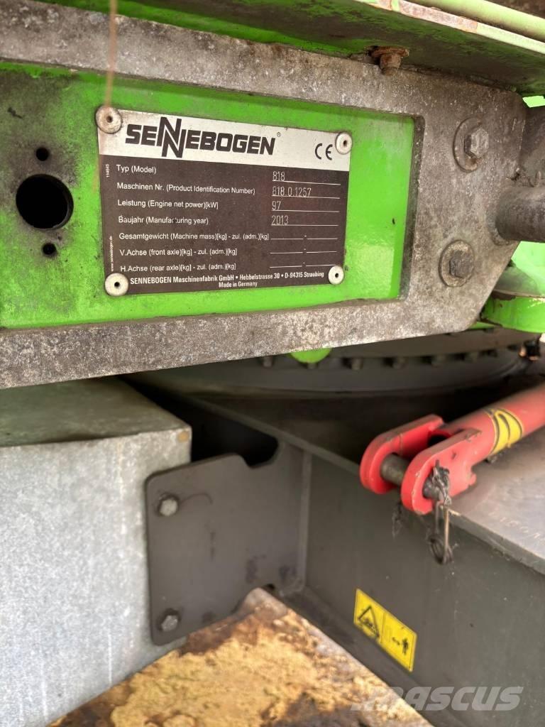 Sennebogen 818 廢棄物/工業用操作車
