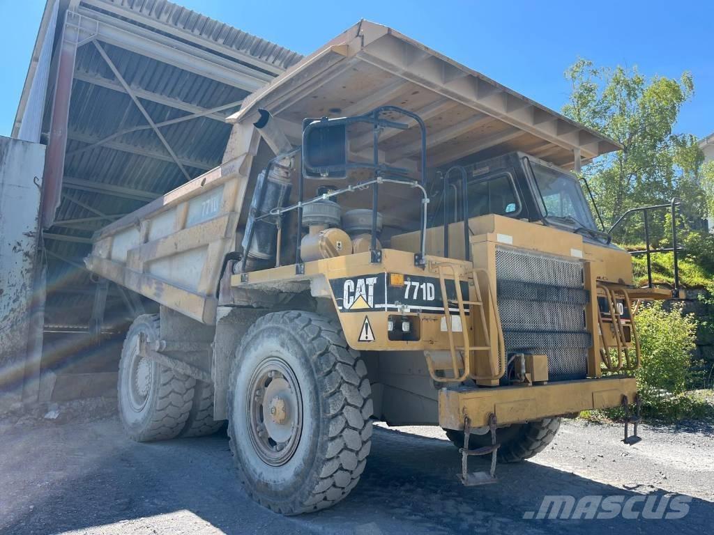 CAT 771D 剛性傾卸卡車