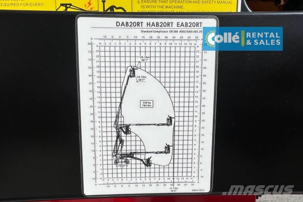 Magni DAB 20 RT | 2025 曲臂高空作業車