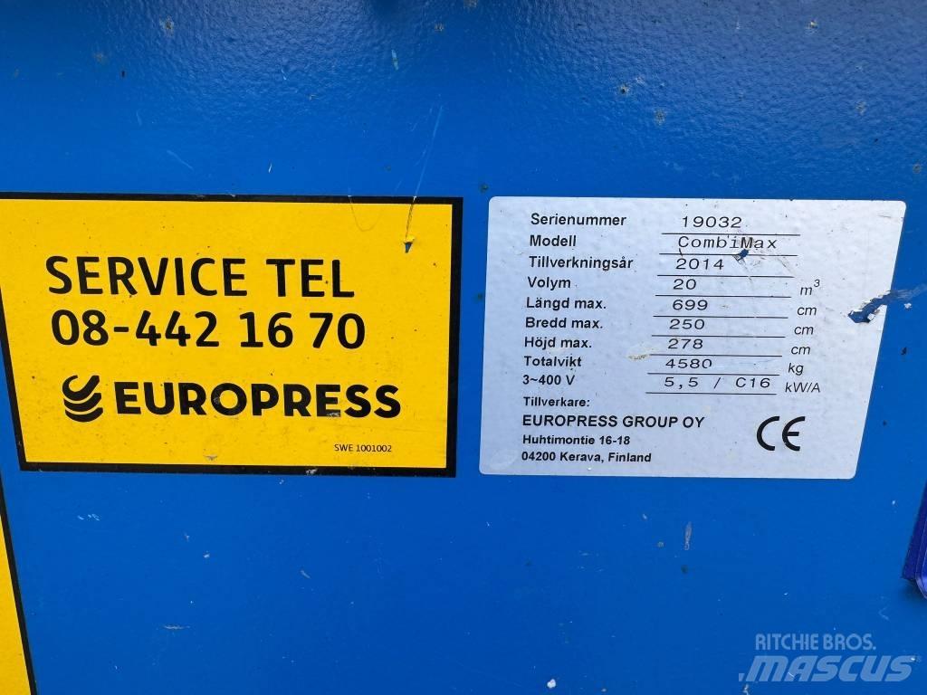 Europress CombiMax 廢棄物壓縮機