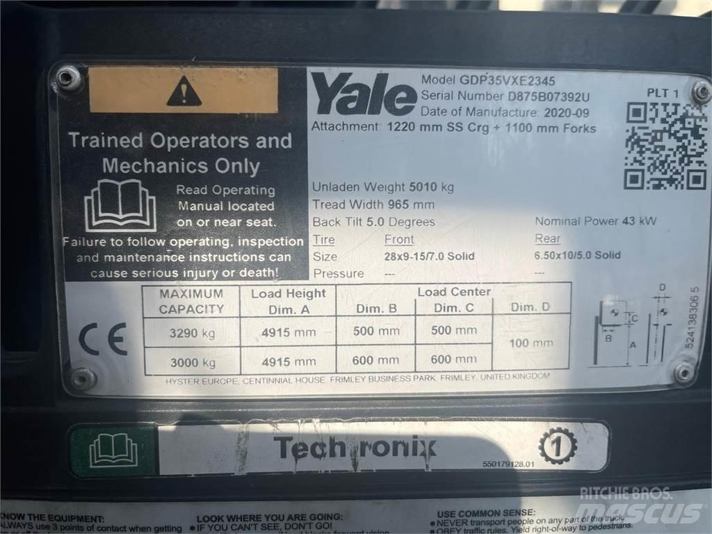 Yale GDP35VX 柴油卡車