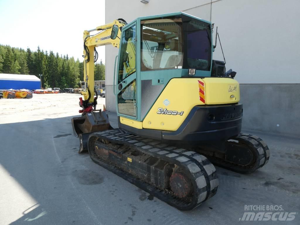 Yanmar SV 100-1 中型挖土機/掘鑿機/挖掘機 7t-12t