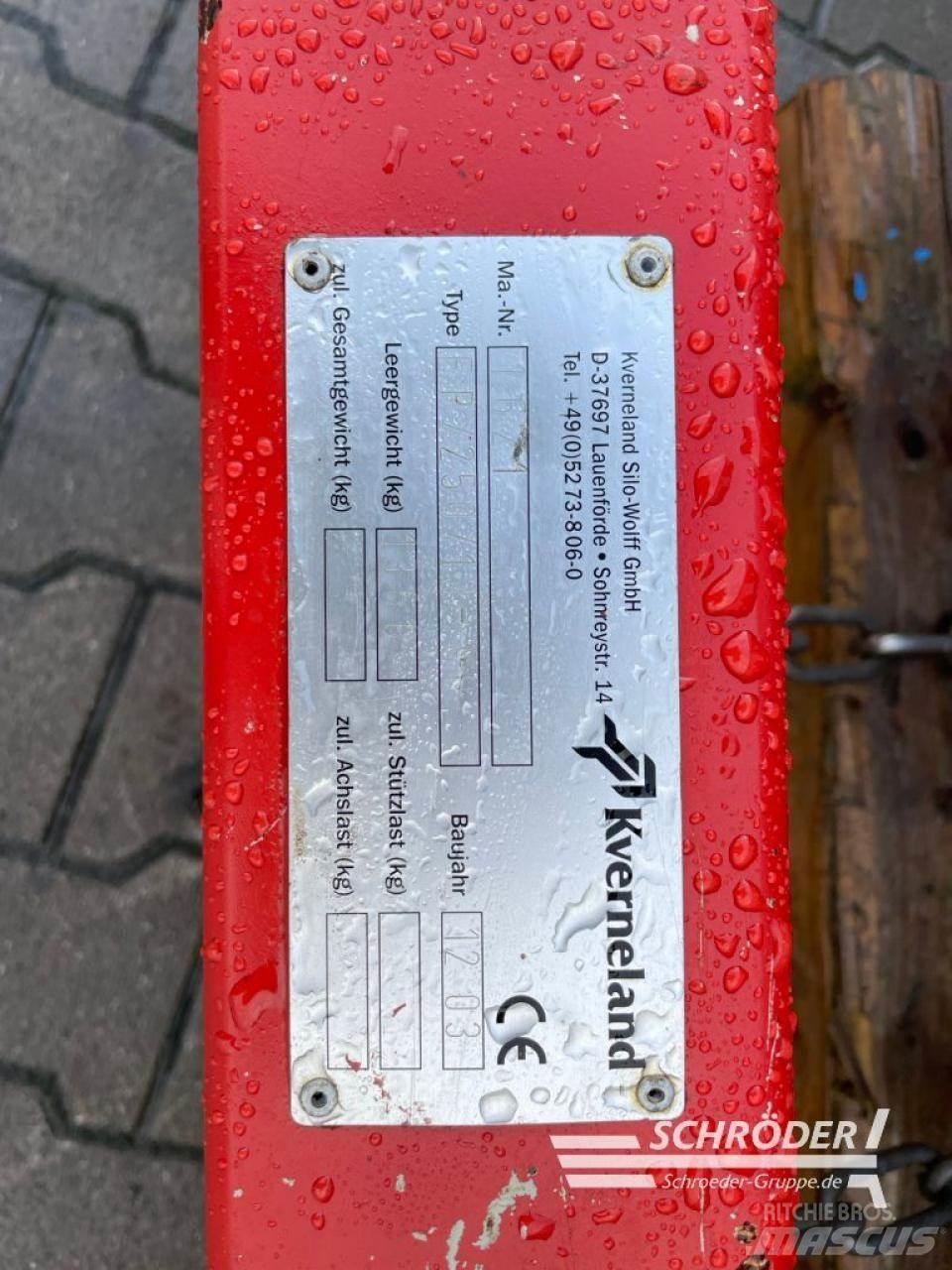 Kverneland 2,50 M 滾輪