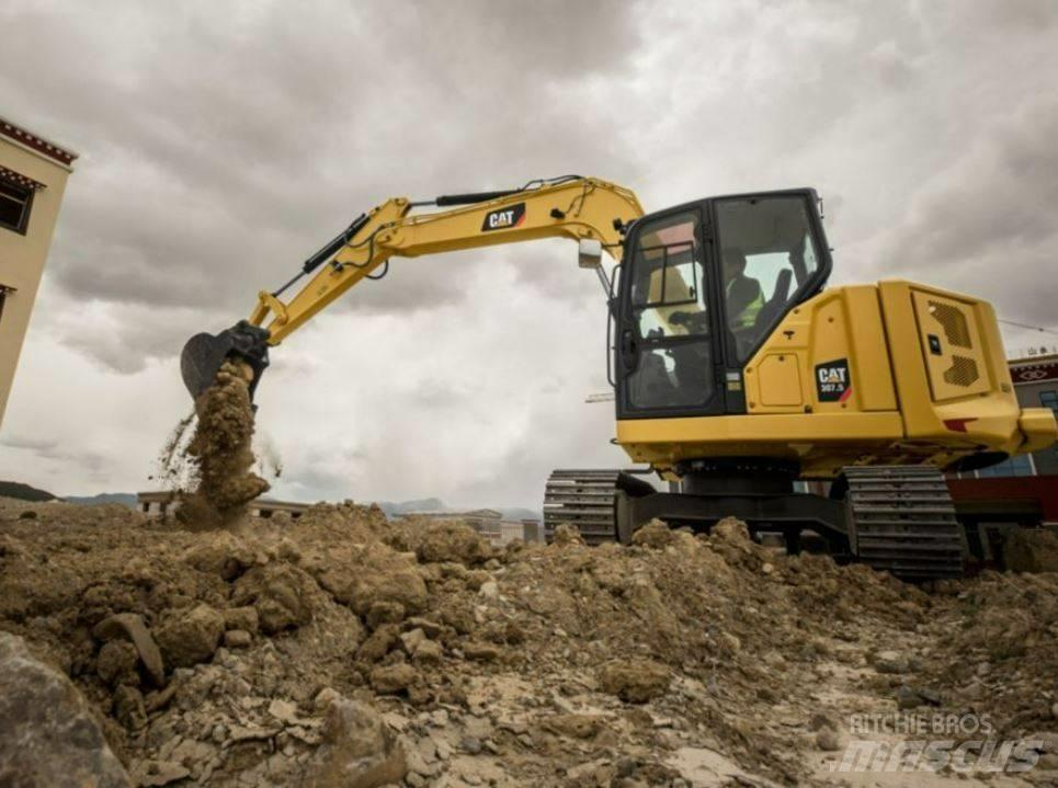CAT 307,5 UTHYRES 中型挖土機/掘鑿機/挖掘機 7t-12t