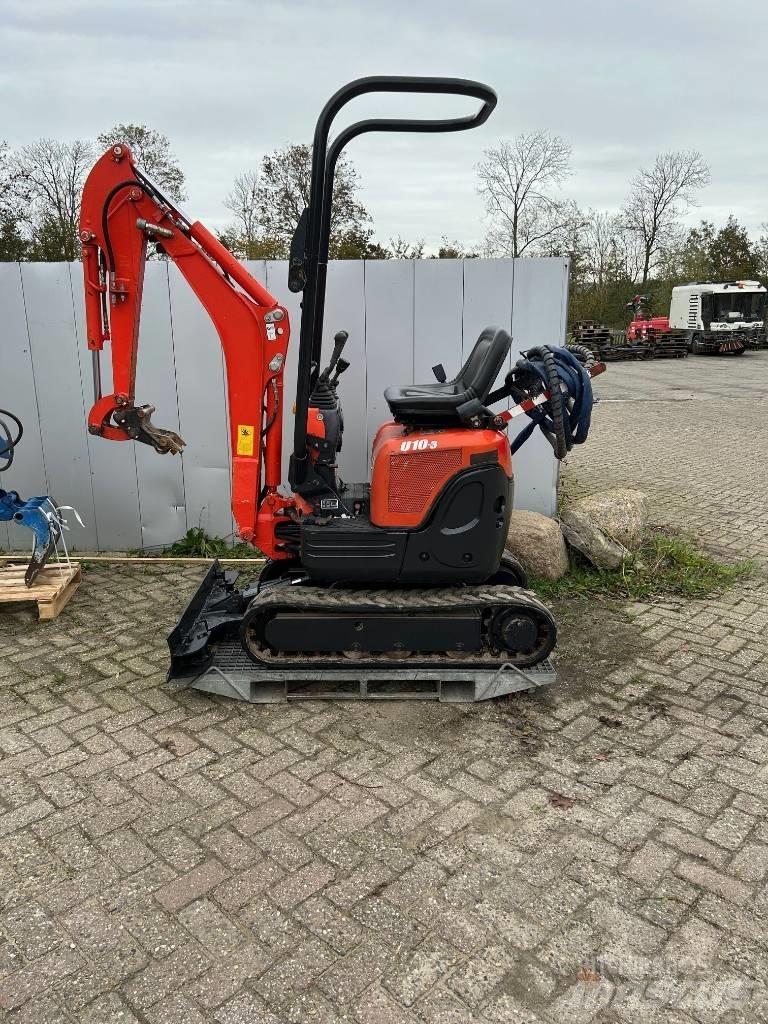 Kubota U 10-3 小型挖土機/掘鑿機<7t(小型挖掘機)